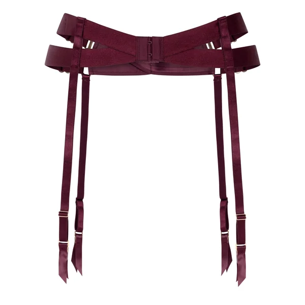 Porte-jarretelles Colette - Violet