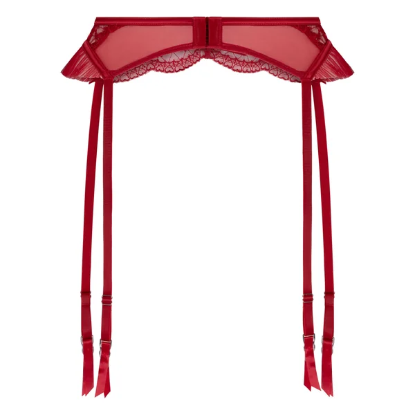 Porte-jarretelles Cordelie - Rouge