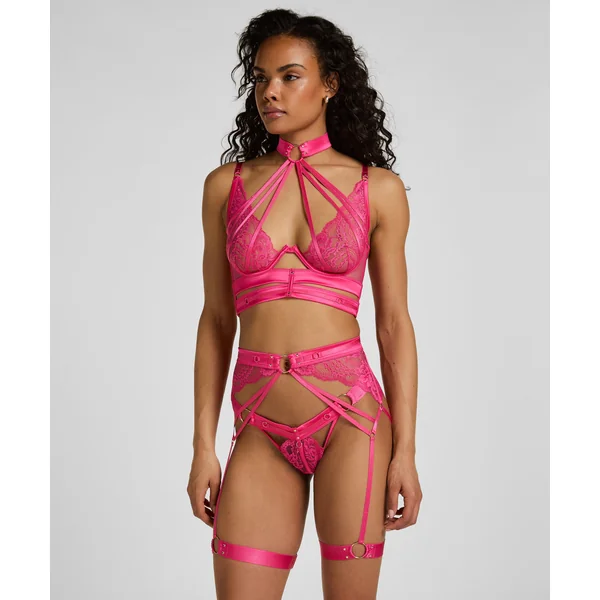Porte-jarretelles Emmeline - Rose