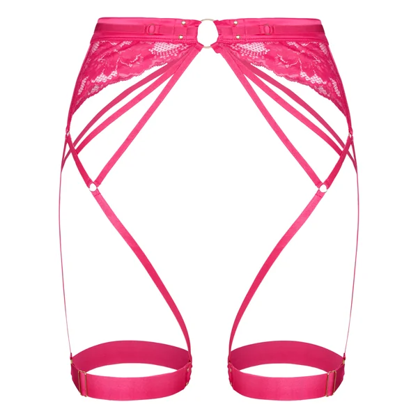 Porte-jarretelles Emmeline - Rose