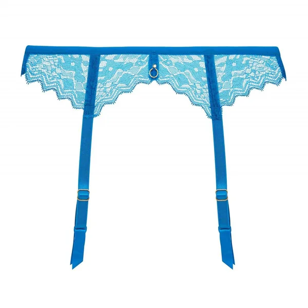 Porte-jarretelles en dentelle Bleu Freya Freya