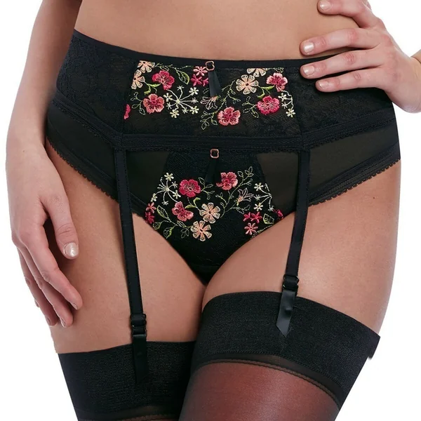 Porte-Jarretelles Freya RHEA noir Freya