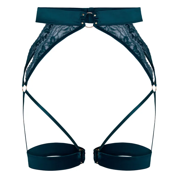 Porte-jarretelles Marjolein - Bleu