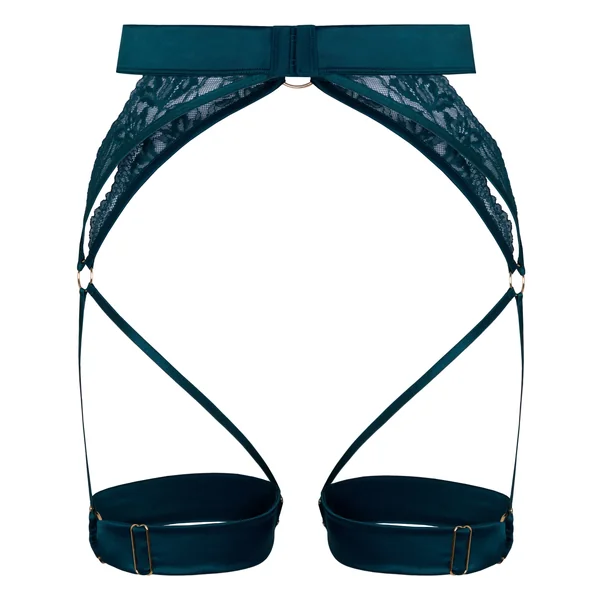 Porte-jarretelles Marjolein - Bleu