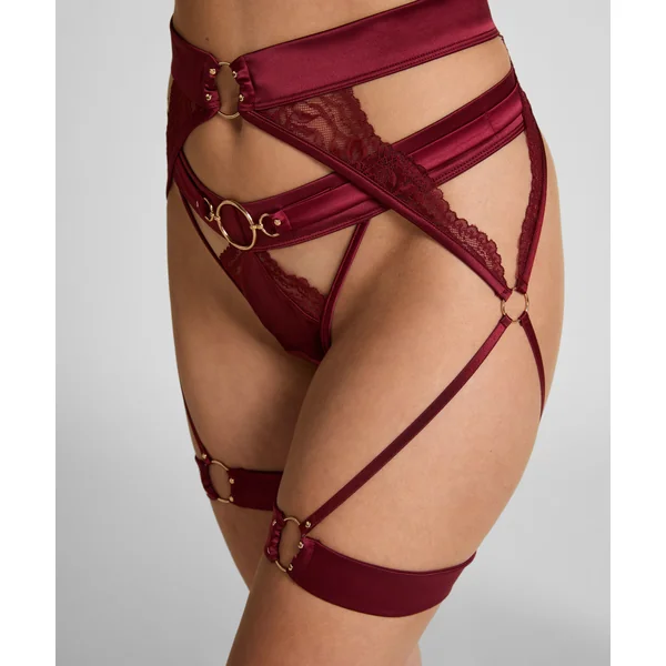 Porte-jarretelles Marjolein - Rouge