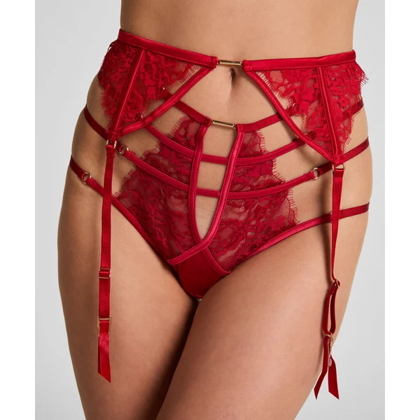 Porte-jarretelles Noeki - Rouge