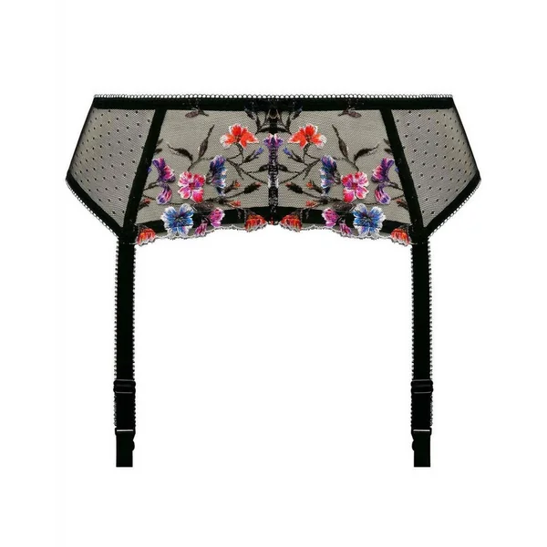 Porte-jarretelles - Noir Fantasie Aurelia en nylon Fantasie