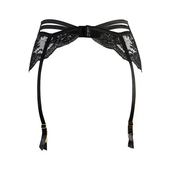 Porte-jarretelles noir V-10712