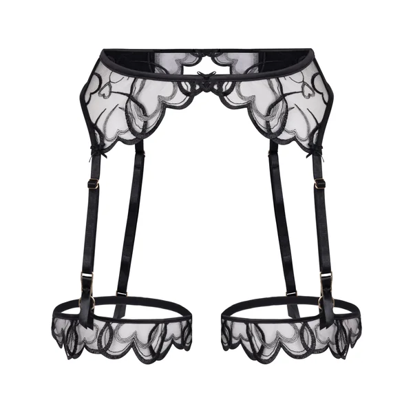 Porte-jarretelles Olivia - Noir