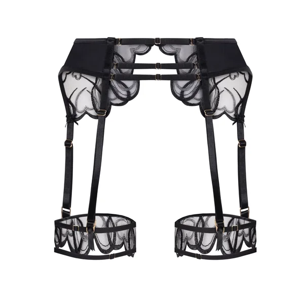 Porte-jarretelles Olivia - Noir