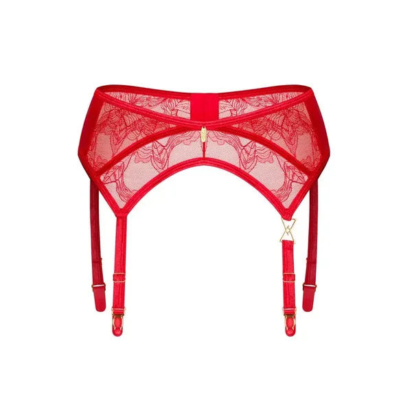 Porte-jarretelles rouge Aliosa