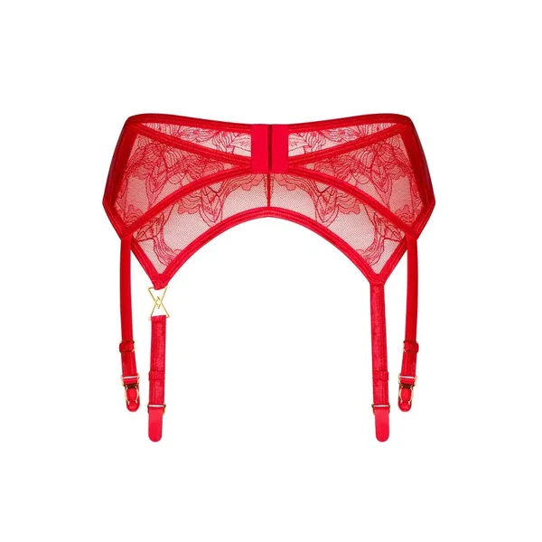 Porte-jarretelles rouge Aliosa