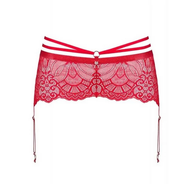 Porte-jarretelles - Rouge Obsessive