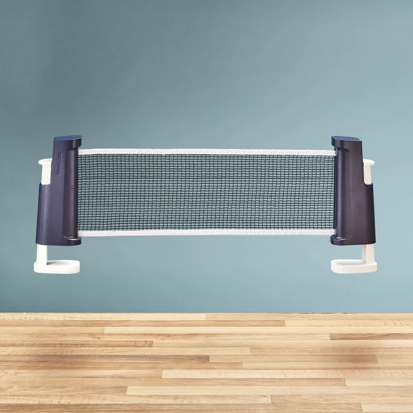 Poteaux filet de ping pong réglable rollnet bleu/blanc