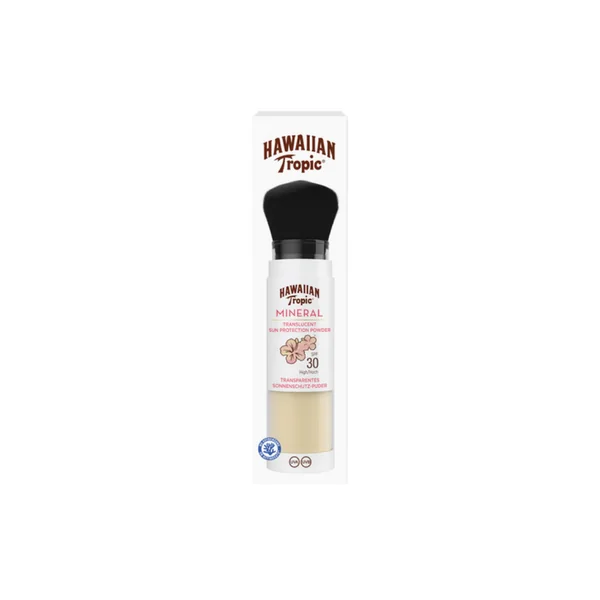 Poudre Minérale Translucide Spf 30 Avec Pinceau Applicateur Hawaiian Tropic