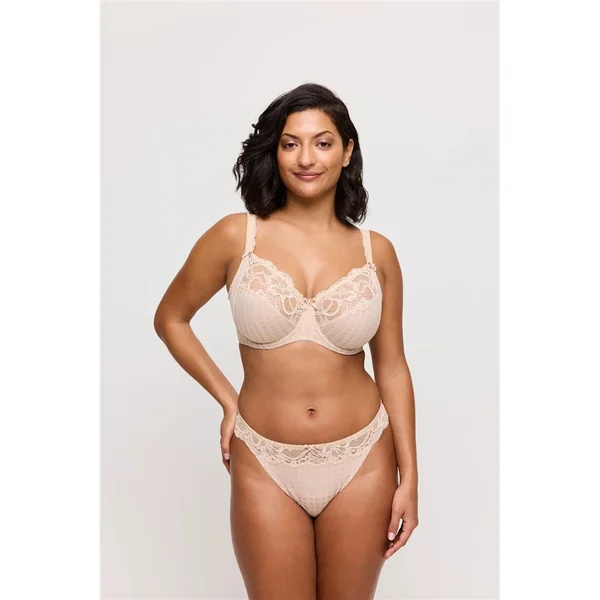 PrimaDonna - Soutien-gorge plein buste avec dentelle 34 (75) E Café au Lait Madison