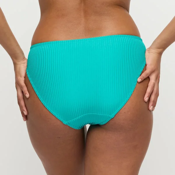 PrimaDonna Swim - Culotte de bikini mi-haute avec anneau sur le côté Sea Turtle Small Delray