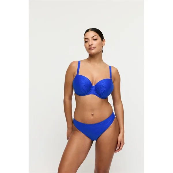 PrimaDonna Swim - Culotte de bikini mi-haute Bleu Électrique X-Large Mantas
