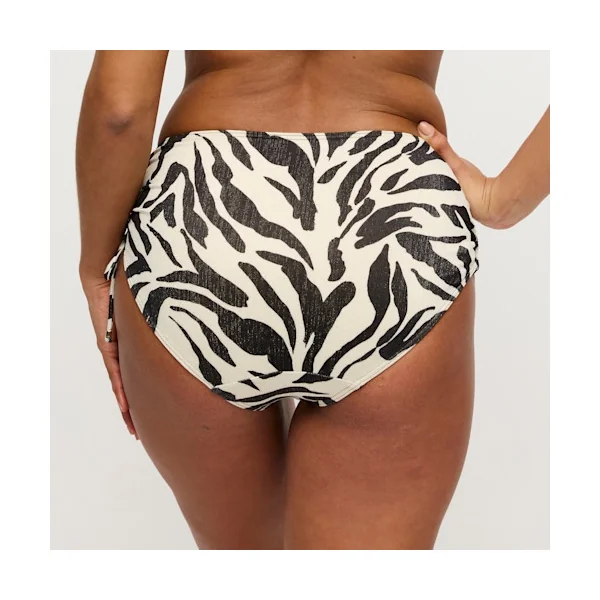 PrimaDonna Swim - Culotte de bikini taille haute avec cordons sur les côtés Sauvage Shine Small Dalice