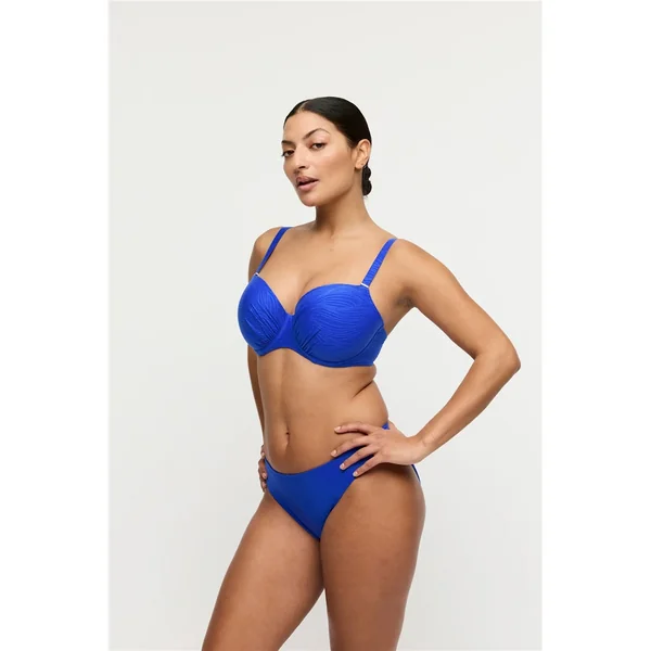 PrimaDonna Swim - Haut de bikini balconnet rembourré 34 (75) G Bleu Électrique Mantas