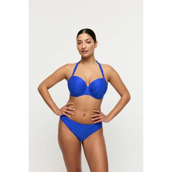 PrimaDonna Swim - Haut de bikini balconnet rembourré 36 (80) F Bleu Électrique Mantas