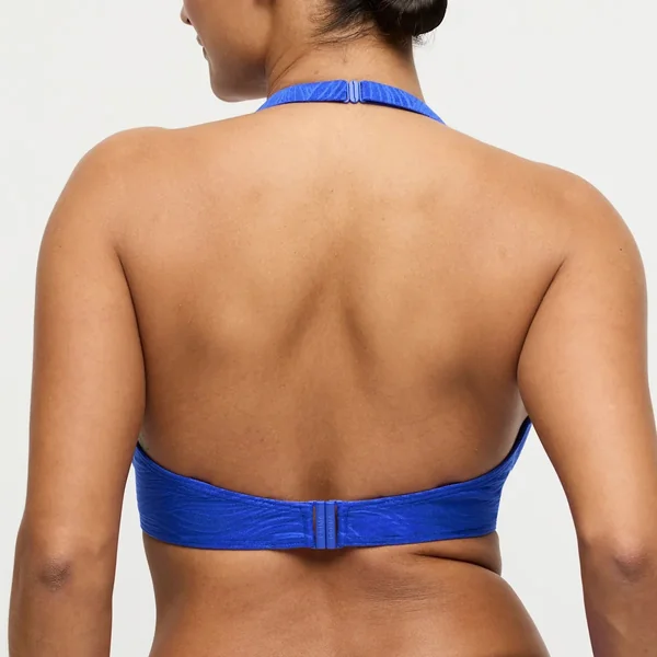 PrimaDonna Swim - Haut de bikini balconnet rembourré 38 (85) C Bleu Électrique Mantas
