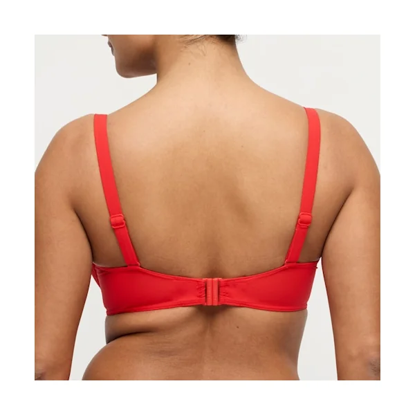PrimaDonna Swim - Haut de bikini balconnet rembourré avec cerceau 34 (75) E Fiesta Red Aswan
