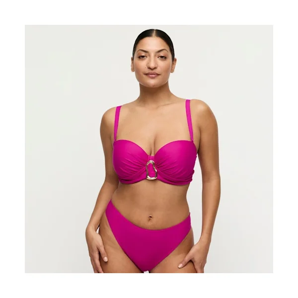 PrimaDonna Swim - Haut de bikini rembourré strapless 36 (80) C Fushia Uvita