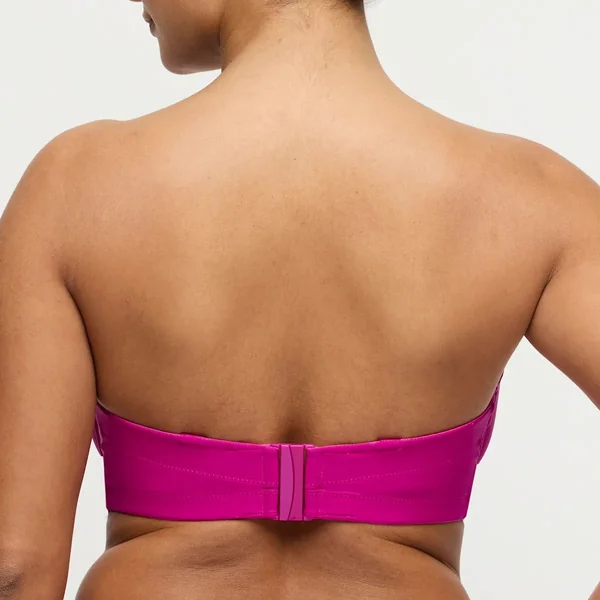 PrimaDonna Swim - Haut de bikini rembourré strapless 38 (85) D Fushia Uvita