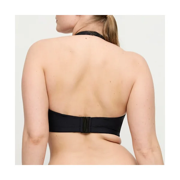 PrimaDonna Swim - Haut de bikini rembourré strapless 38 (85) E Noir Uvita