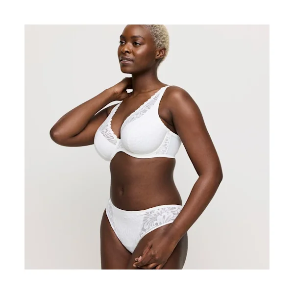 PrimaDonna Twist - S.G Demi Mousse Plongeant en dentelle 36 (80) G Naturel Rupi