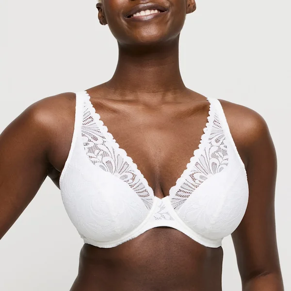 PrimaDonna Twist - S.G Demi Mousse Plongeant en dentelle 40 (90) F Naturel Rupi