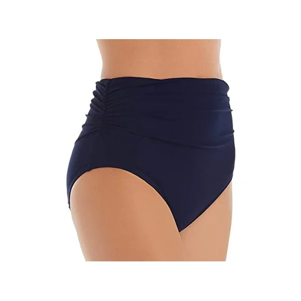 Profile by Gottex - Culotte taille très haute Marine 6 Tutti Frutti
