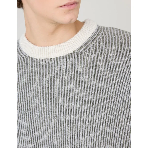 Pull bicolore Multicolore