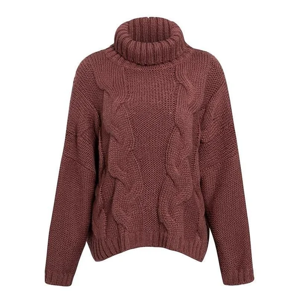 Pull Bohème Col Roulé
