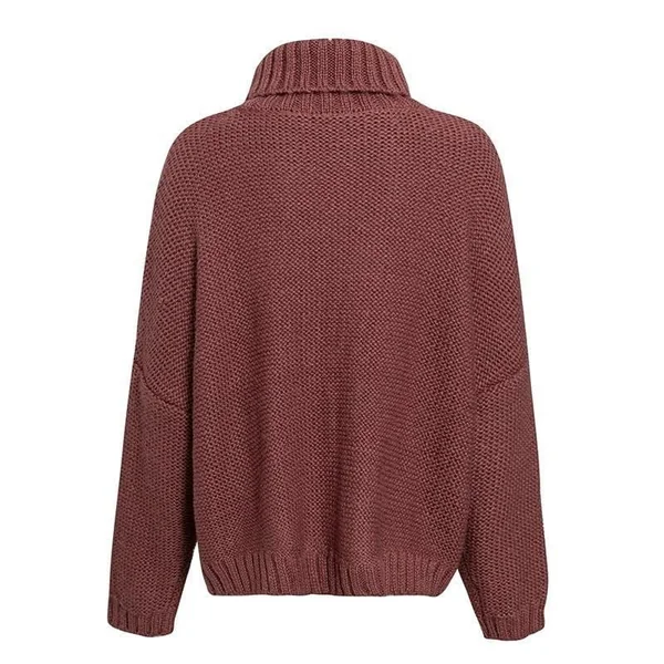 Pull Bohème Col Roulé