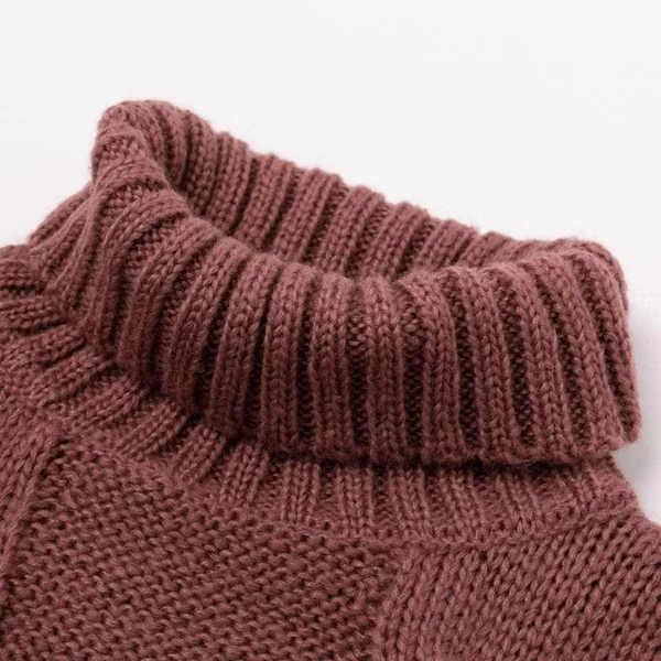 Pull Bohème Col Roulé