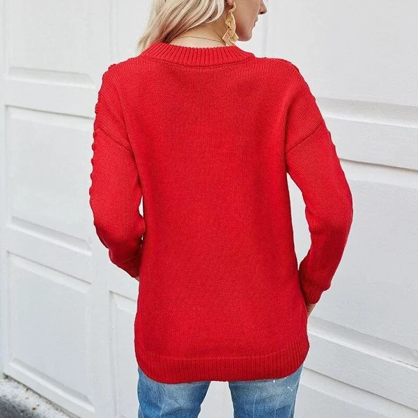 Pull Bohème Tricoté
