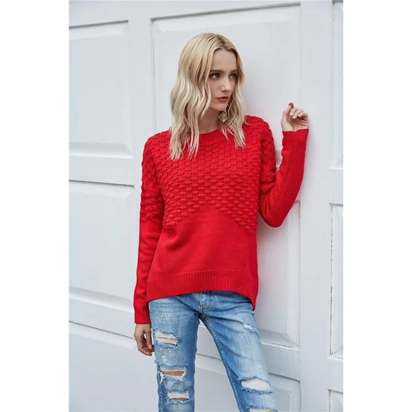 Pull Bohème Tricoté