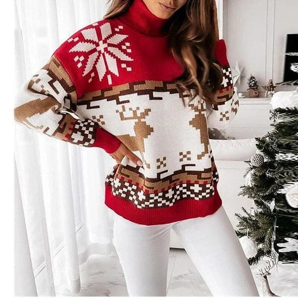 Pull Bohème Tricoté
