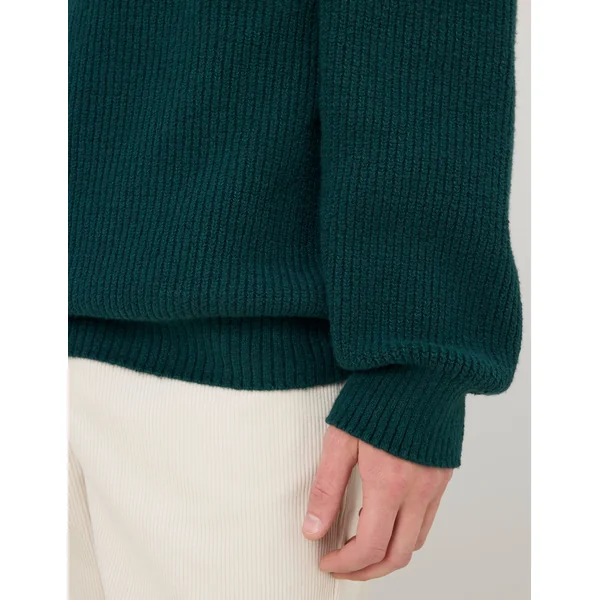 Pull broderie fantaisie Vert