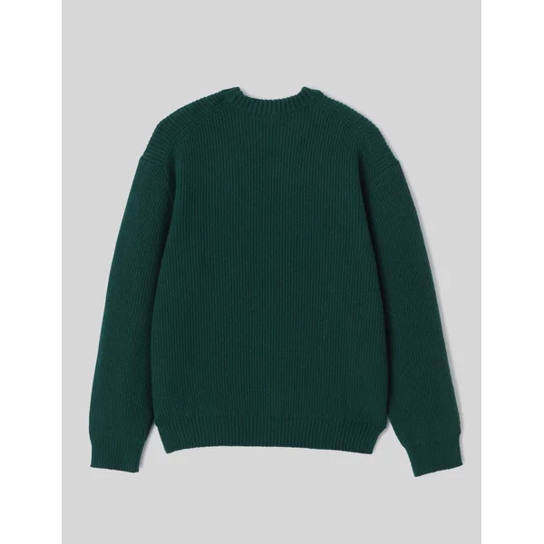 Pull broderie fantaisie Vert