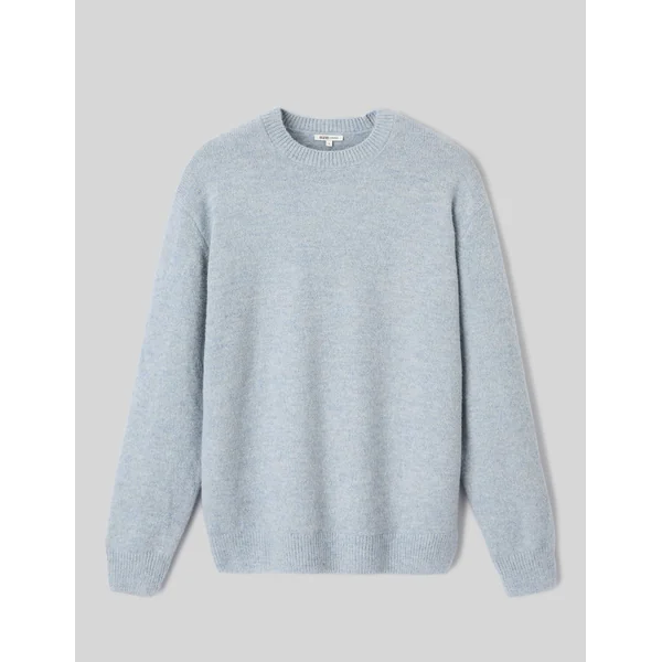 Pull chiné Bleu moyen