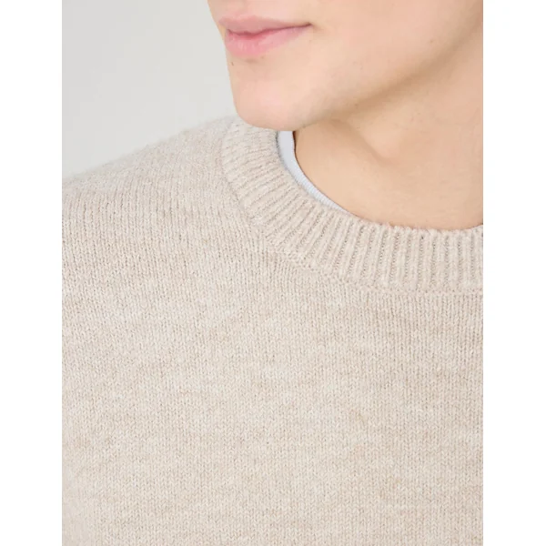 Pull chiné Marron