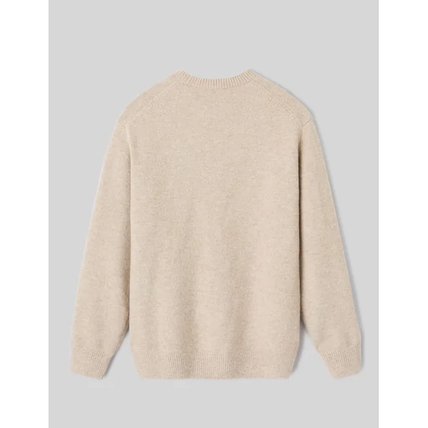 Pull chiné Marron
