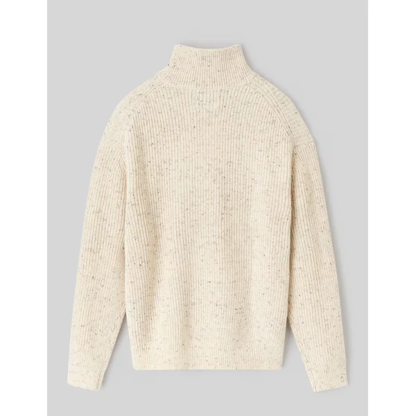Pull col montant Naturel