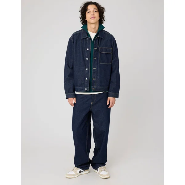 Pull col montant zippé Vert