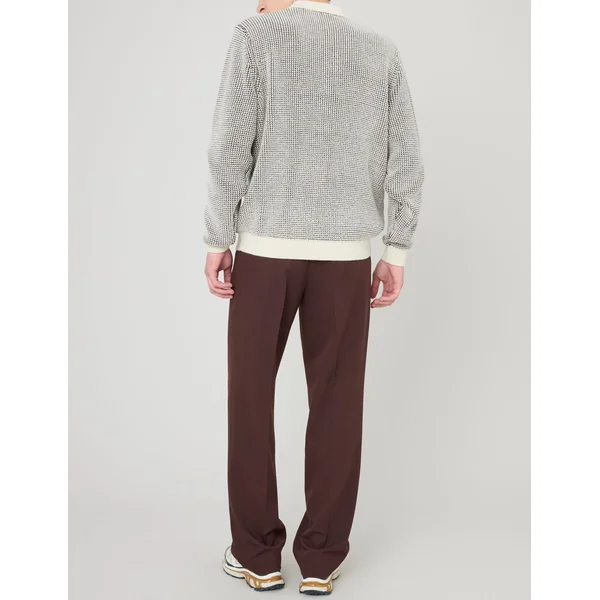 Pull col polo Multicolore