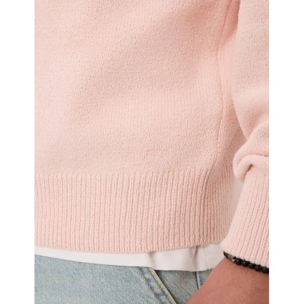 Pull col rond Rose