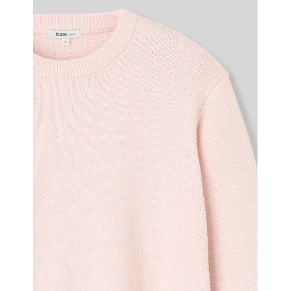 Pull col rond Rose